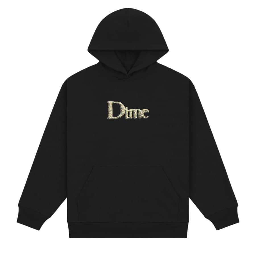dimeパーカー Dime/ダイム/CLASSIC DECOY HOODIE フーディー パーカー(S BLACK