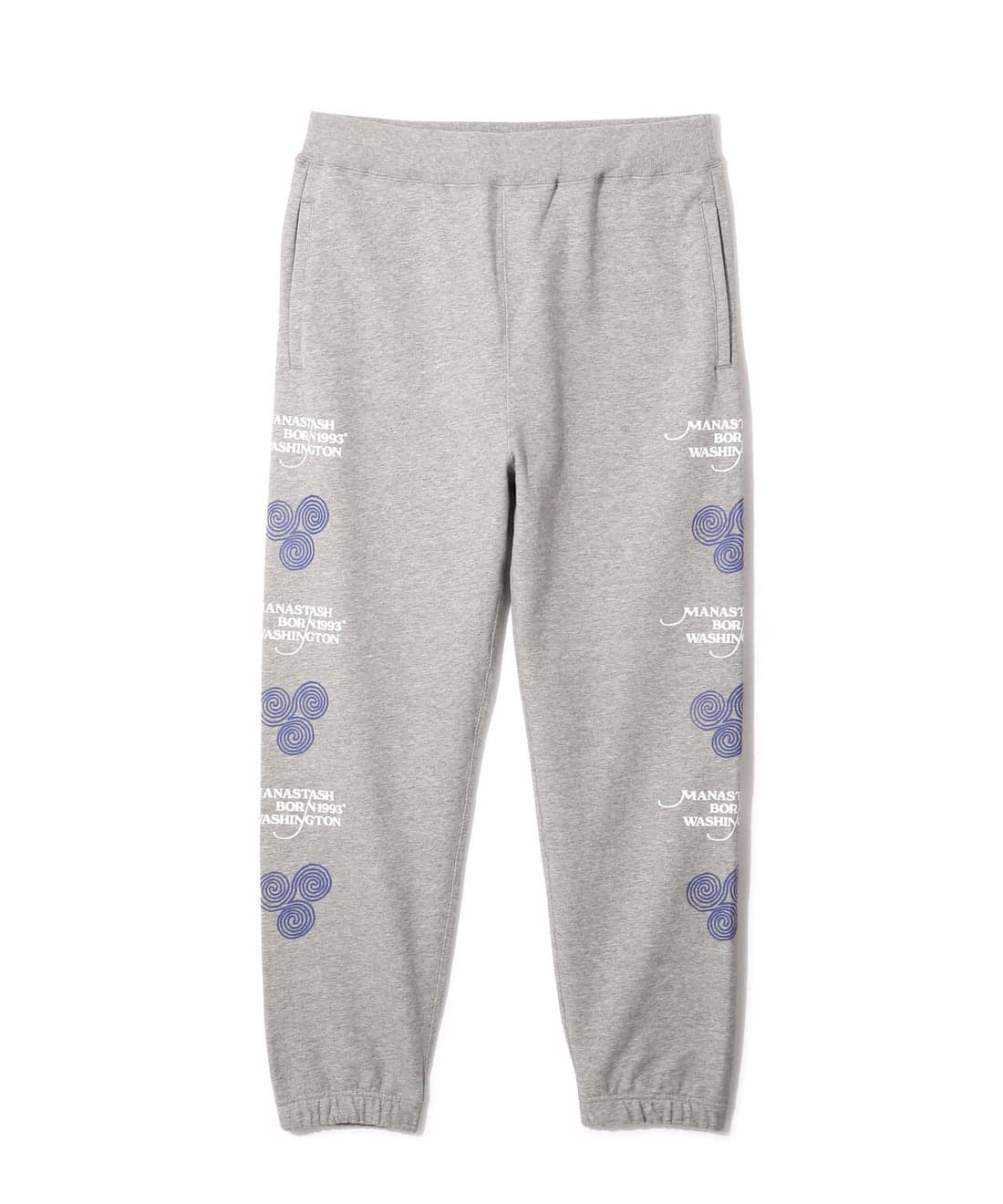 MANASTASH/マナスタッシュ/SAYHELLO SWEAT PANTS スウェットパンツ グレー M