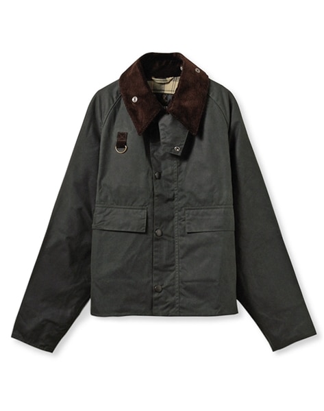 Barbour/バブアー　【SPEY / スペイ】ワックス ショート ジャケット　252MWX1212 セージグリーン S