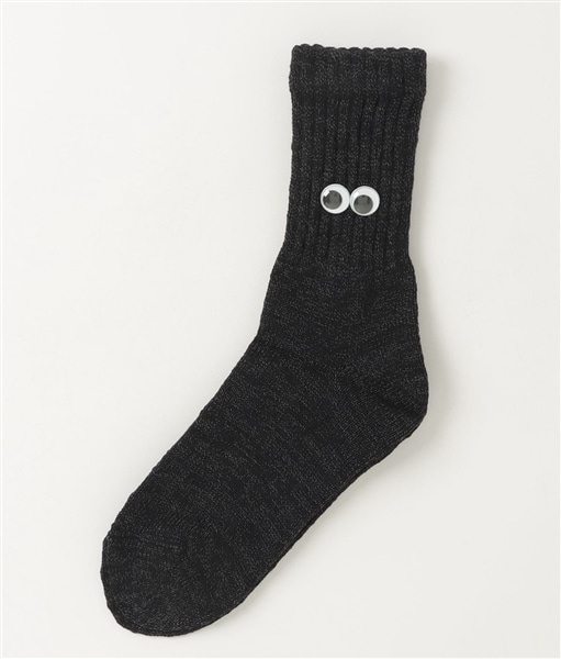 ROSTER SOX/ロスターソックス/M EYE B SOCKS メンズ レディース BLACK 1