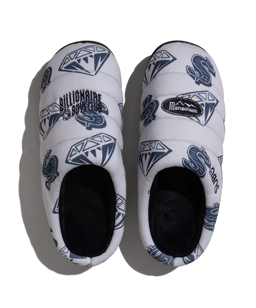 BILLIONAIRE BOYS CLUB×MANASTASH/ビリオネアボーイズクラブ×マナスタッシュ/BBC MANA SUBU EMB LOGO スブ グレー 0