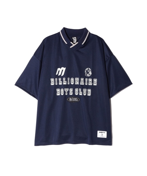 BILLIONAIRE BOYS CLUB×MANASTASH/ビリオネアボーイズクラブ×マナスタッシュ/BBC MANA GAME SHIRT ネイビー S
