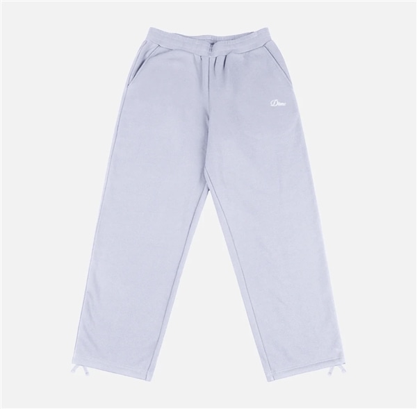 Dime/ダイム/Cursive Small Logo Sweatpants スウェットパンツ Gray Lavender M