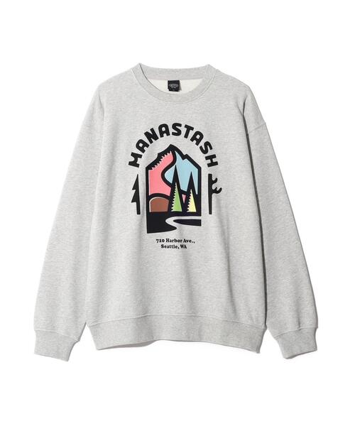 MANASTASH/マナスタッシュ/Citee Sweat OUTDOOR グレー M