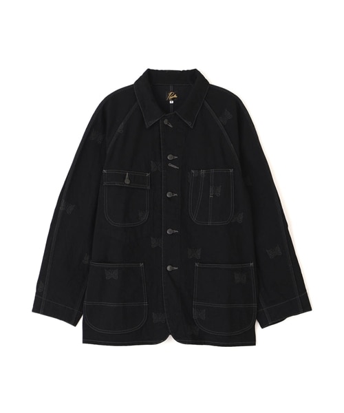 Needles×BEAVER/ニードルズ×ビーバー/別注Coverall - 12oz Denim カバーオール BLACK S