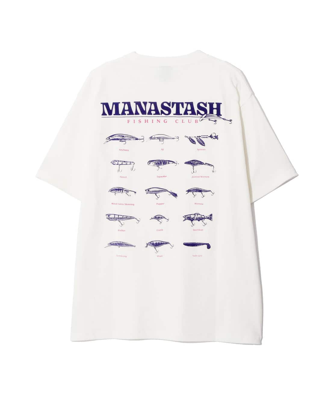 MANASTASH/マナスタッシュ/ＨＥＭＰ　ＴＥＥ　ＬＵＲＥ Tシャツ ホワイト M
