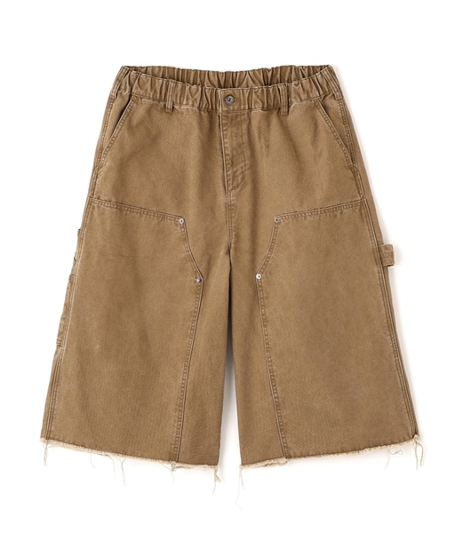 B omnivore/ビーオムニボー/W KNEE SHORTS DUCK ダブルニーショーツダック ゴールド M