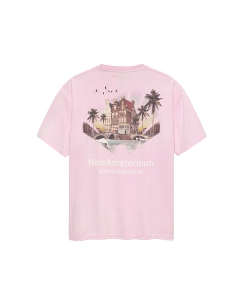 New Amsterdam Surf Association/ニューアムステルダムサーフアソシエーション/TROPICAL TEE PINK LADY PINK LADY S