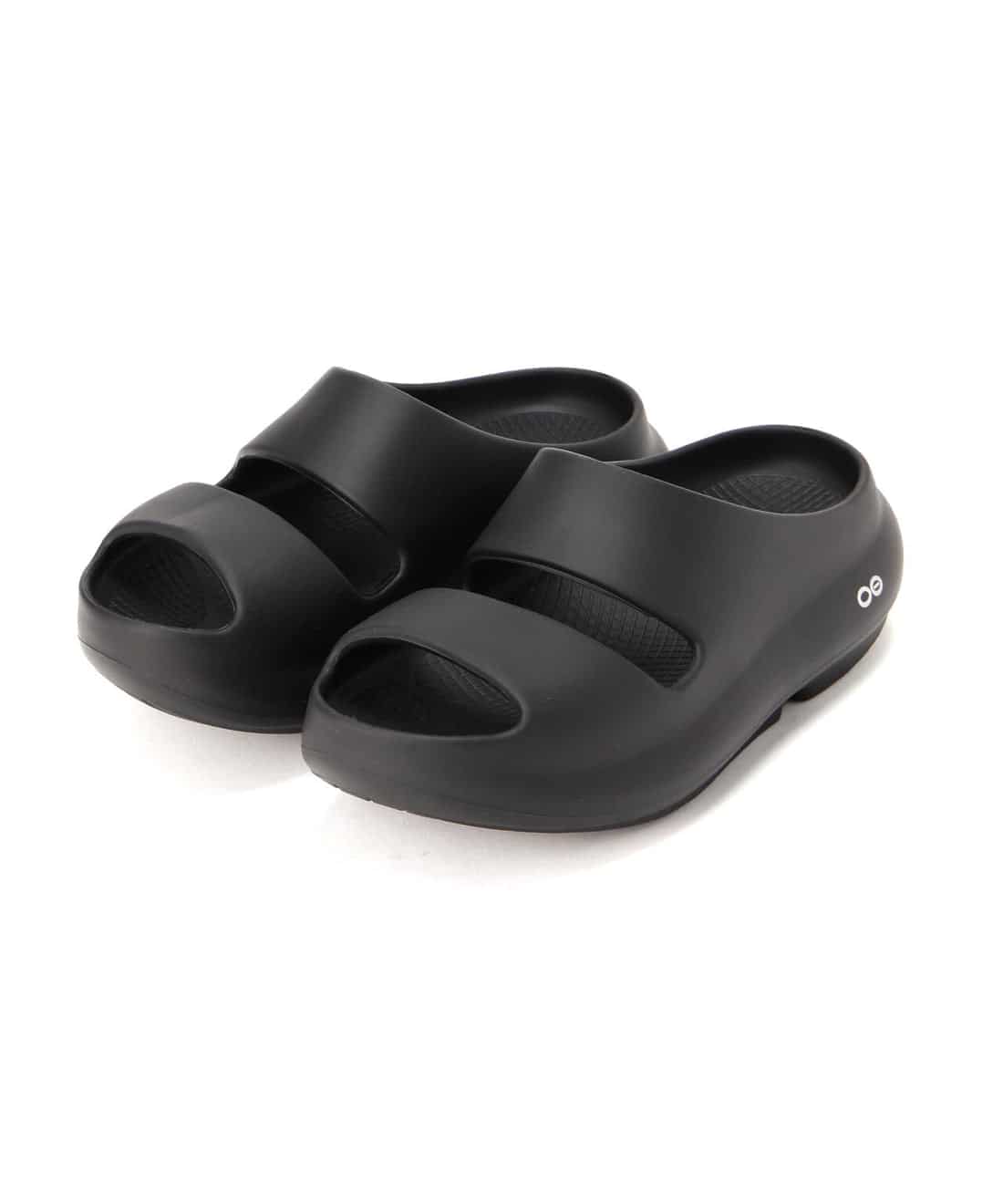 OOFOS/ウーフォス　OOYEA/ウーヤー　リカバリーサンダル BLACK 23cm