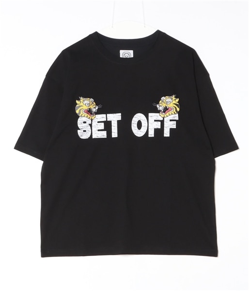 B omnivore/ビーオムニボー/TIGER TEE BLACK M