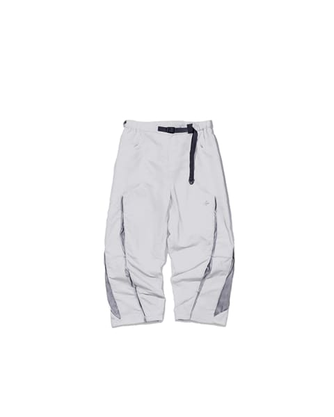 NINEpointNINE/ナインポイントナイン/Light Curve Mesh Pants LIGHT GREY M
