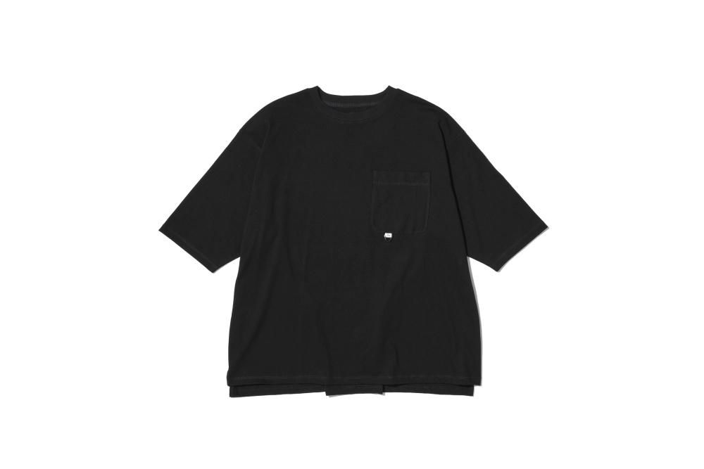 CMF OUTDOOR GARMENT/シーエムエフアウトドアガーメント/SLOW DRY PK TEE S/S BLACK M