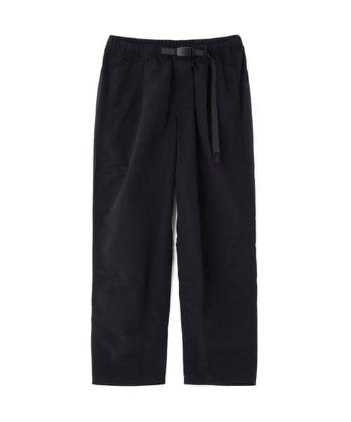 GRAMICCI/グラミチ/別注NYLON TUCK PANTS　別注ナイロンタックパンツ BLACK S