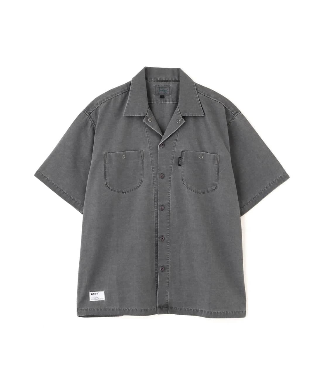 Schott/ショット/SNOW WASH TC SHIRT/スノー ウォッシュ シャツ ブラック M
