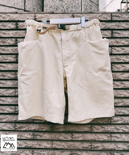 MANASTASH×CMF OUTDOOR GARMENT/マナスタッシュｘシーエムエフアウトドアガーメント/Guide shorts　ショーツ キナリ M