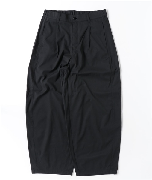 B omnivore/ビーオムニボー/TUCK CURB PANTS タックカーブパンツ(M