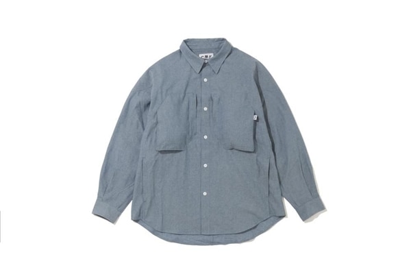 CMF OUTDOOR GARMENT/シーエムエフアウトドアガーメント/SHOOTING SHIRTS CMF2602-S05 BLUE M