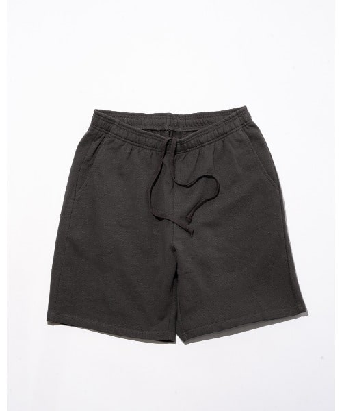 MANASTASH/マナスタッシュ/HEMP＠by manastash/HEMP SWEAT DAYS SHORTS チャコールグレー M