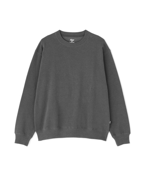 MANASTASH/マナスタッシュ/HEMP＠by manastash/HEMP DAYS SWEAT CREW  スウェット　トレーナー チャコール M