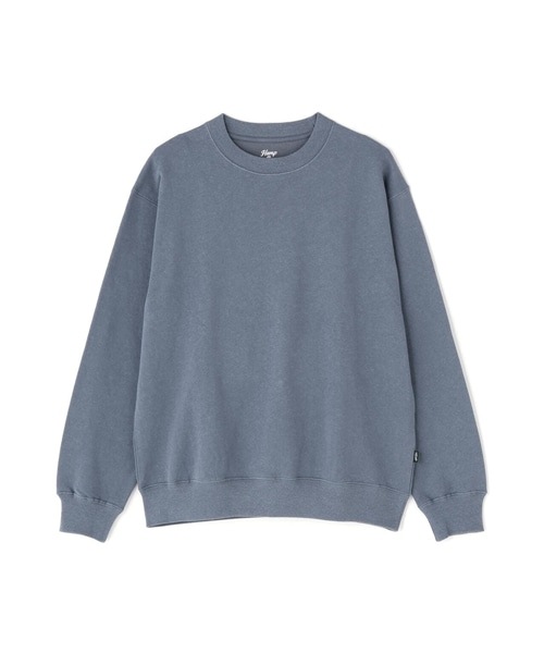 MANASTASH/マナスタッシュ/HEMP＠by manastash/HEMP DAYS SWEAT CREW  スウェット　トレーナー ネイビー M