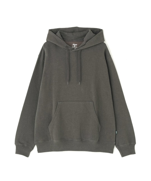 MANASTASH/マナスタッシュ/HEMP＠by manastash/HEMP DAYS SWEAT HOODIE スウェットフーディ　パーカー チャコール M