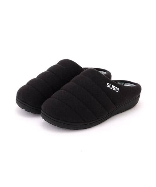 SUBU×MANASTASH/スブ×マナスタッシュ/SUBU x MANASTASH HEMP SANDAL サンダル ブラック 0