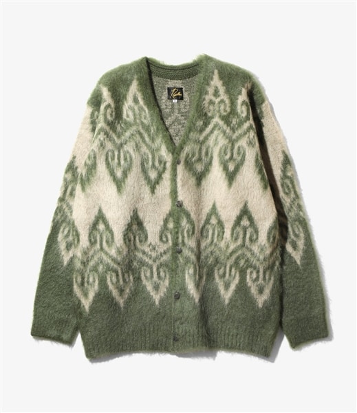 NEEDLES/ニードルズ/MOHAIR CARDIGAN - NORDIC モヘアカーディガン NORDIC S