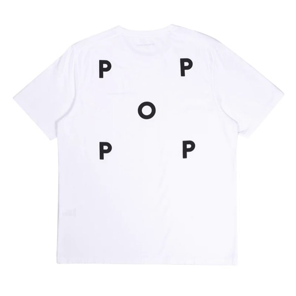 POP TRADING CO/ポップトレーディングカンパニー/Pop Logo T-Shirt(M ホワイト)｜ ビーバー｜池袋PARCO |  ONLINE PARCO（オンラインパルコ）