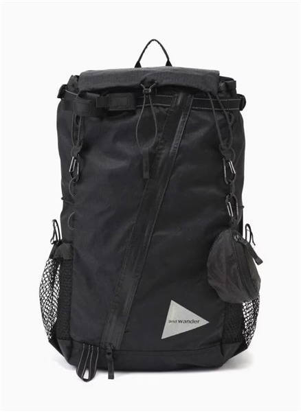 and wander/アンドワンダー/X-Pac 30L backpack BLACK FREE