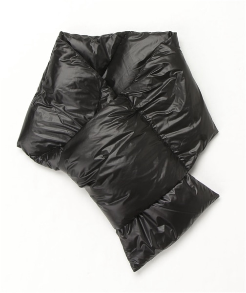 NANGA/PORTABLE LIGHT DOWN MUFFLER ポータブルライトダウンマフラー Black Free