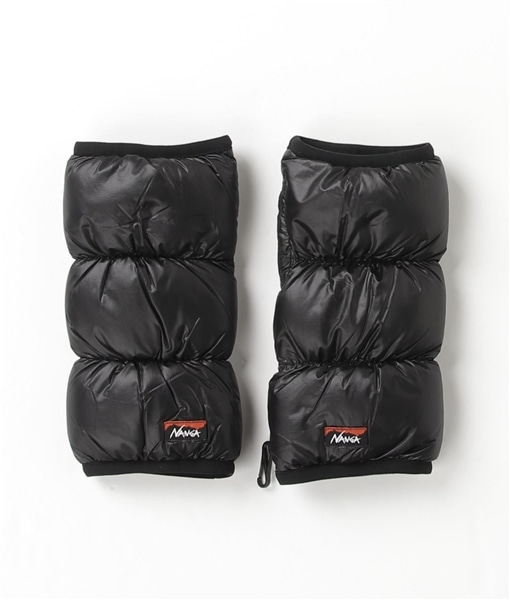 NANGA/MOUNTAIN LODGE DOWN WRIST GAITERS / マウンテンロッジダウンリストゲイター Black JPN M