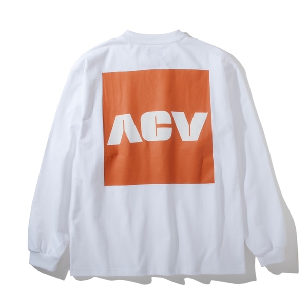 Acy/TUBE L/S TEE ホワイト L