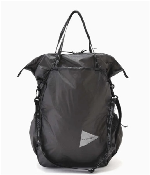 and wander/アンドワンダー/sil tote bag/シルトートバッグ(FREE