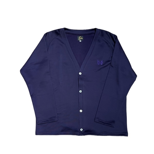 Needles/ニードルス/V NECK CARDIGAN - C/PE BRIGHT JERSEY(M