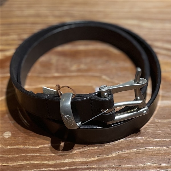 ＜Martin Faizey＞ QUICK RELEASE BELT/ベルト BLACK×SILVER 32