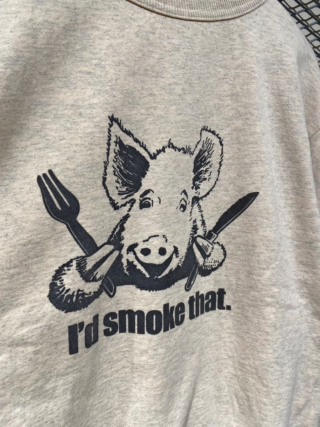 Mixta/ミクスタ 'BBQ' CREW NECK SWEAT SET IN(XS オートミール