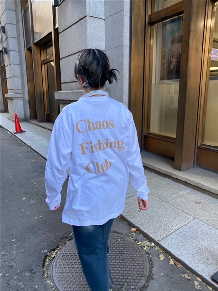 Chaos Fishing Club/カオスフィッシングクラブ/別注EXCLUSIVE L/S TEE ホワイト M