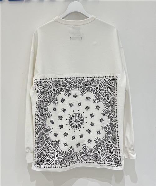 B omnivore/ビーオムニボー  HAV-A-HANK pigment tee ホワイト M