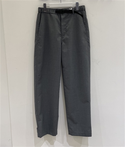 WOOL FLEESE EASY PANTS(0 GREY): BottomsCREDONA