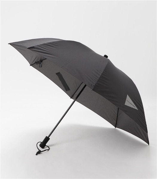 and wander/アンドワンダー/and wander EuroSCHIRM umbrella 傘 ブラック FREE
