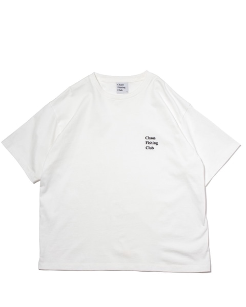 CHAOS FISHING CLUB/カオスフィッシングクラブ/LOGO CREW NECK T-SHIRT