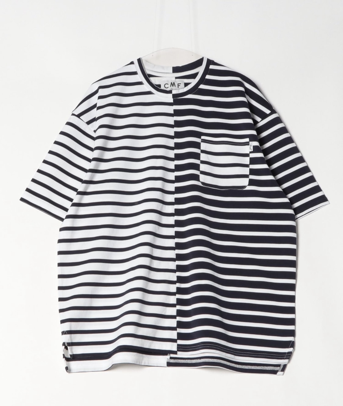 CMF OUTDOOR GARMENT/シーエムエフアウトドアガーメント/別注BORDER TEE S/S WHITE M