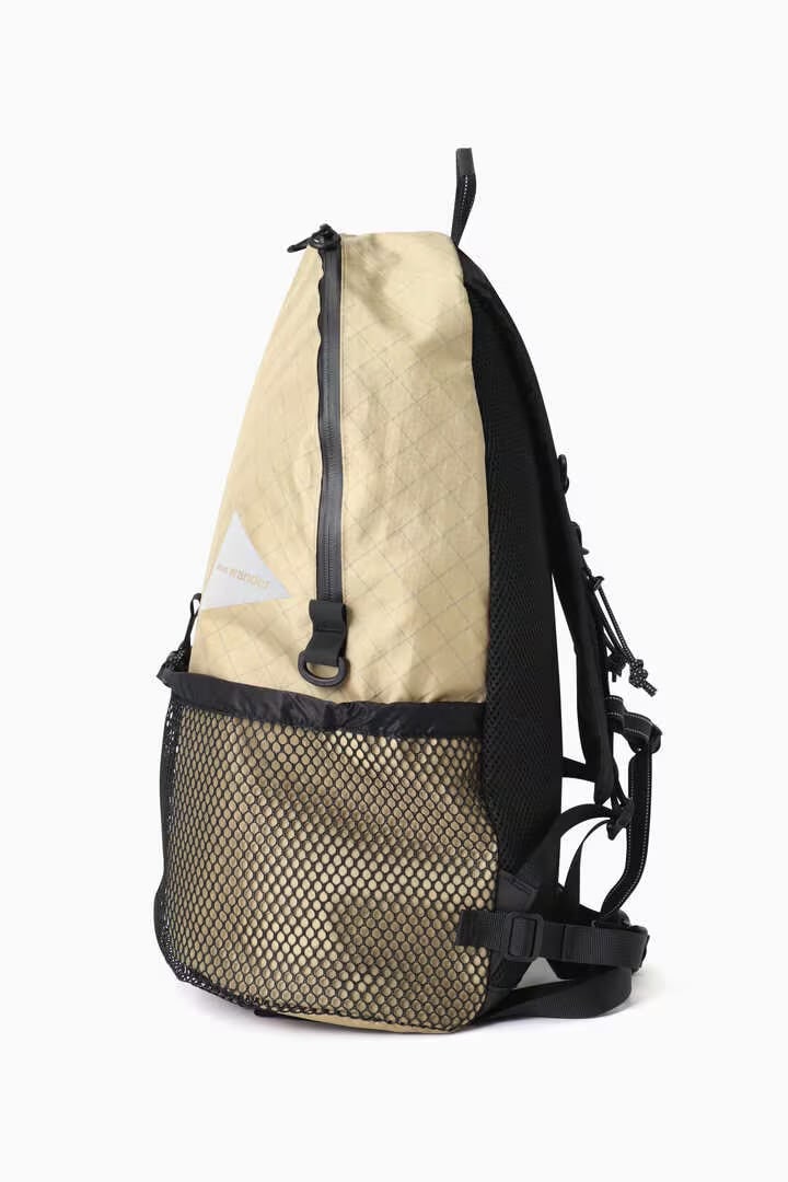 and wander/アンドワンダー/ECOPAK 20Lbackpack BEIGE Free