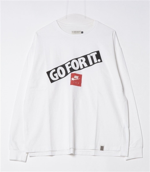 ILL ONE EIGHTY/イルワンエイティ/GO FOR IT L/S TEE ホワイト M