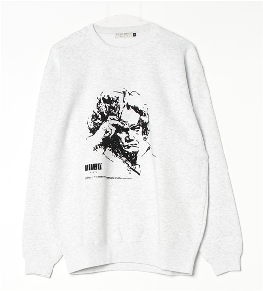 ILL ONE EIGHTY/イルワンエイティ/LVB SWEATSHIRT GRAY M