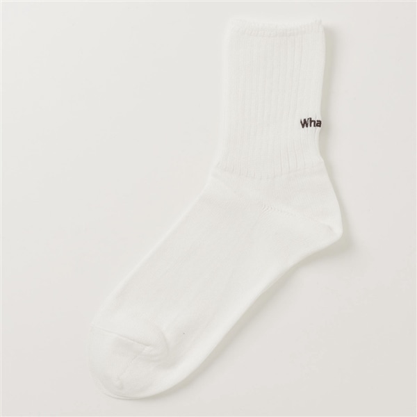 ROSTER SOX/ロスターソックス  What’s up? SOCKS メンズ レディース ホワイト 1(23cm-25cm)