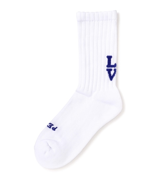 ROSTER SOX/ロスターソックス　LOVE SOCKS ラブソックス　ウィメンズ ホワイト 1