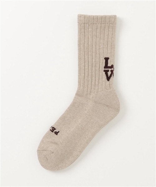 ROSTER SOX/ロスターソックス　LOVE SOCKS ラブソックス　ウィメンズ ベージュ 1