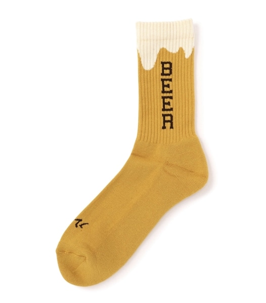 ROSTER SOX/ロスターソックス　BEER SOX ビアーソックス　メンズレディース イエロー 1