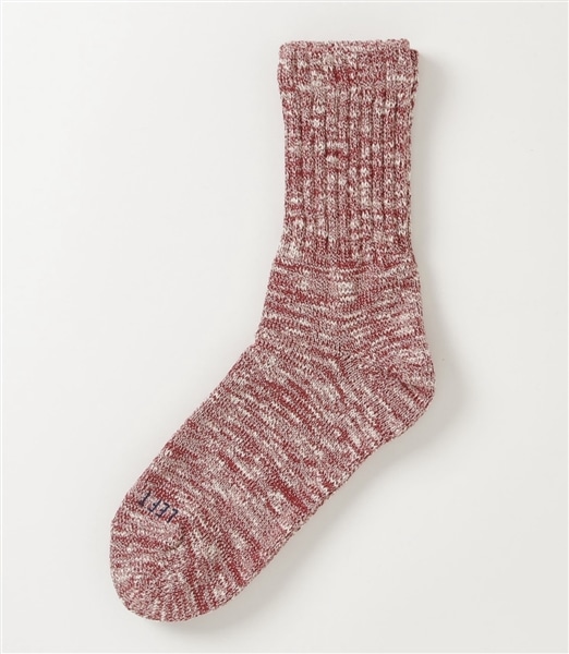 ROSTER SOX/ロスターソックス  B MIX SOCKS メンズ レディース レッド 1